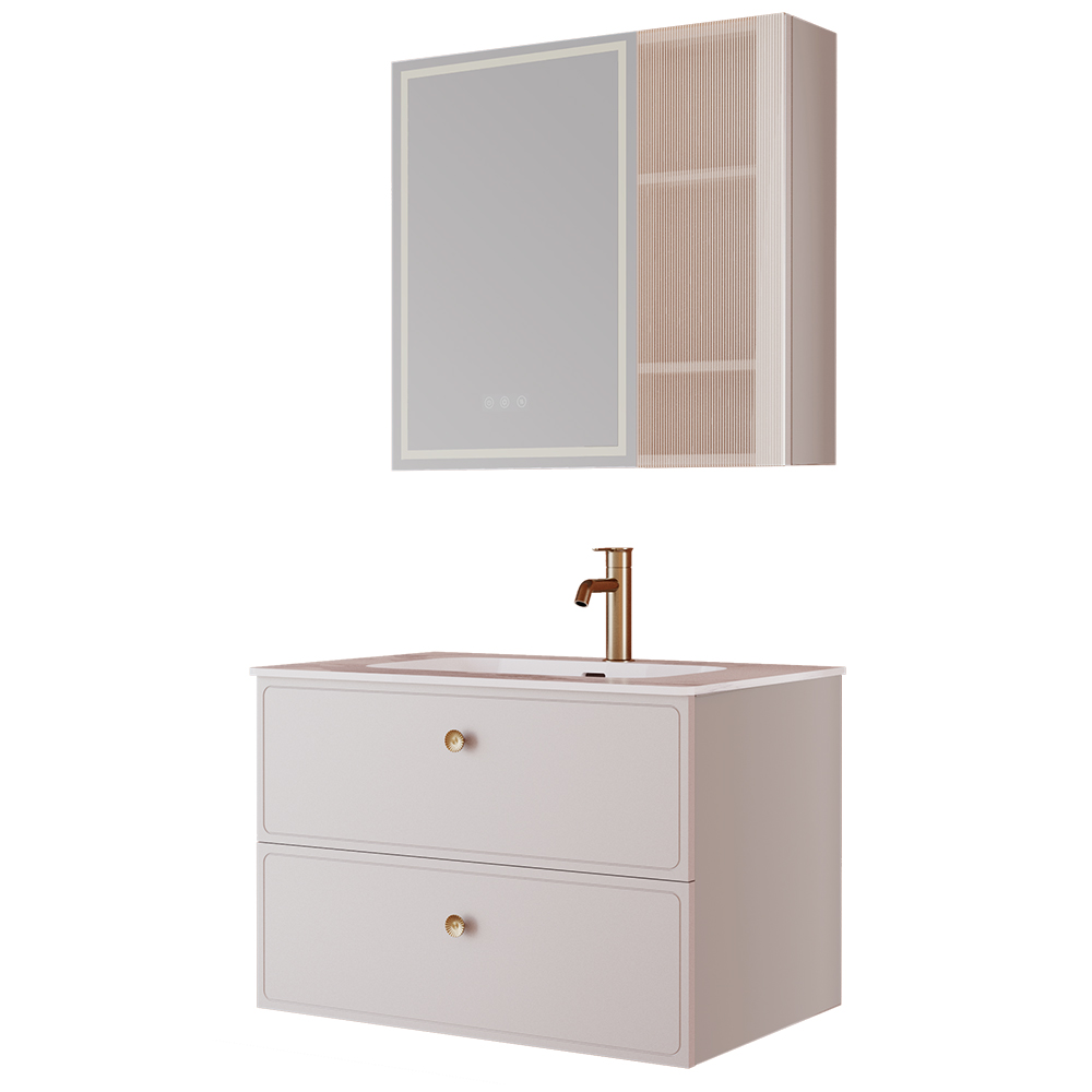 BC6301-080巖板款 生態實木浴室柜